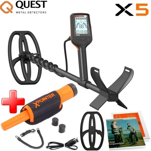 Quest Drop Leg Pouch and Holster for Pin Pointers Metal Detector ProPointer ProFind