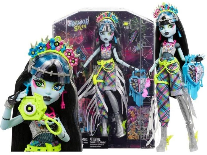 CHW63 / CHW64 Кукла Эль Иди - Бу Йорк, Бу Йорк, Школа Монстер Хай Monster High MATTEL